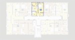 1 кімнатна квартира 39.23 м² на 4 поверсі (розташування 2) - Зображення 2