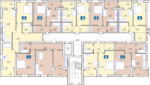 1 кімнатна квартира 44.35 м² на 2 поверсі - Зображення 3